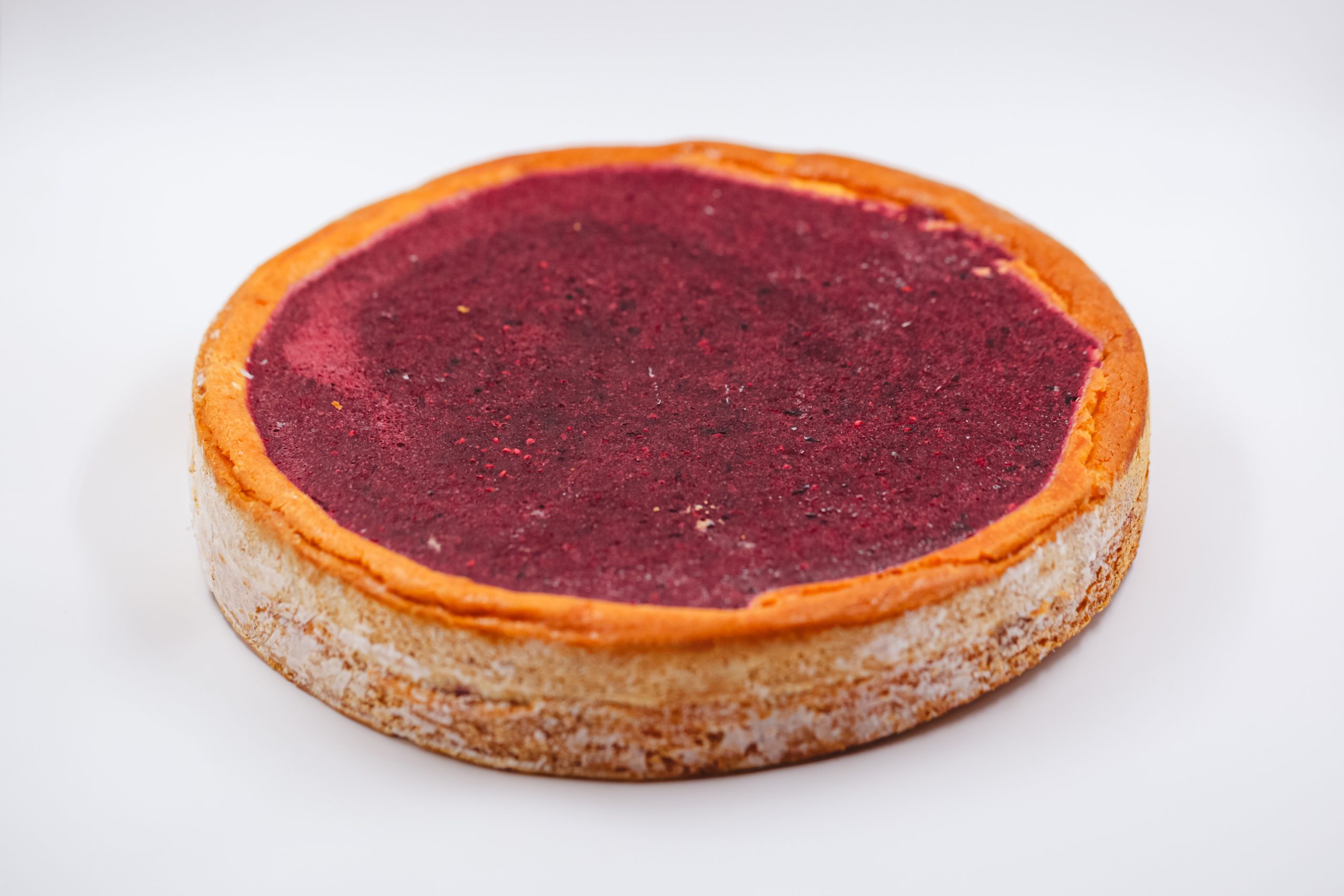 Cheescake frutos rojos sin azúcar