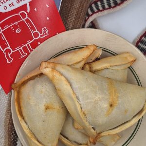 Empanada de pino imperfecta pero perfecta sin gluten/sin lácteos