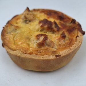 Quiche individual pollo champiñon sin gluten/sin lactosa 11cm