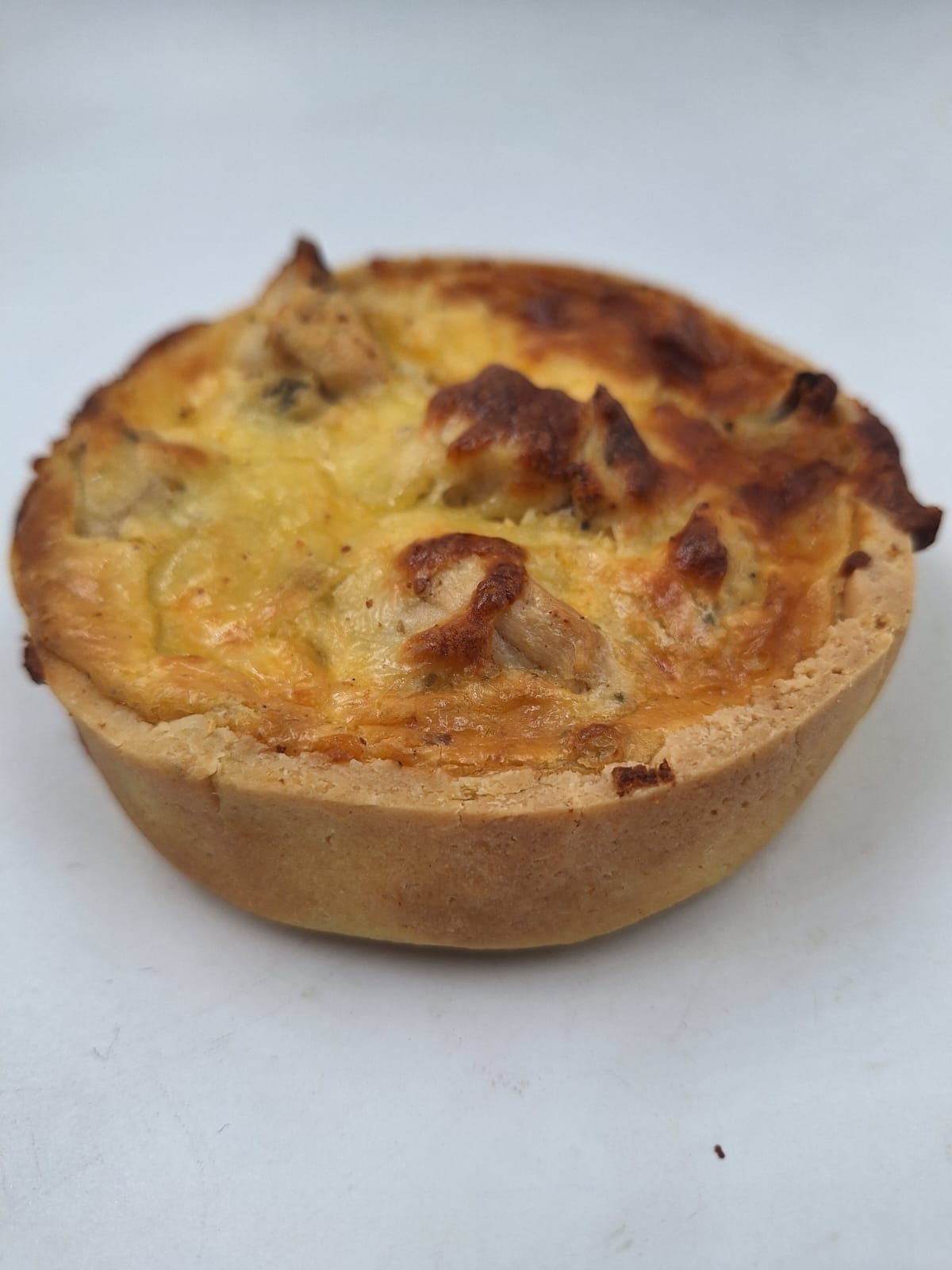 Quiche individual pollo champiñon sin gluten/sin lactosa 11cm