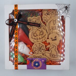 Caja galletas para decorar halloween sin gluten/sin lacteos