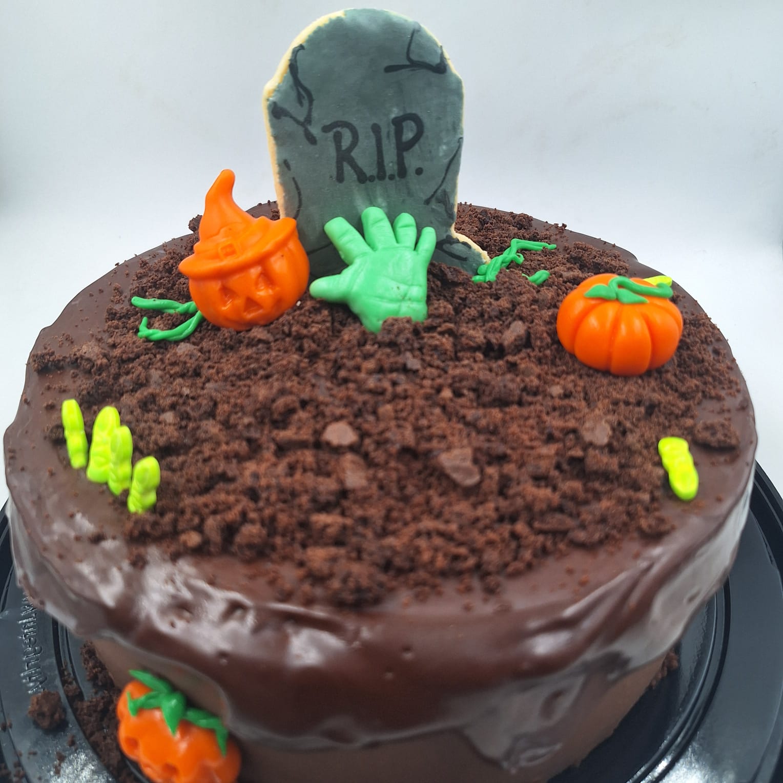 Torta diseño halloween sin gluten 10 a 15 personas