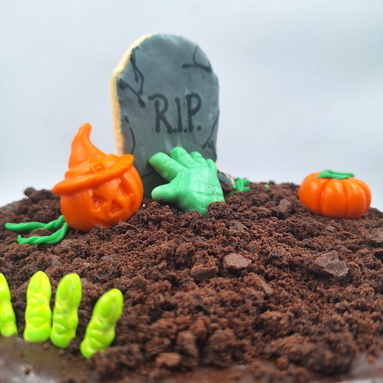 Torta diseño halloween sin gluten 10 a 15 personas - Imagen 2