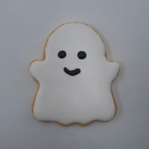 Galleta halloween fantasma sin gluten/sin lacteos