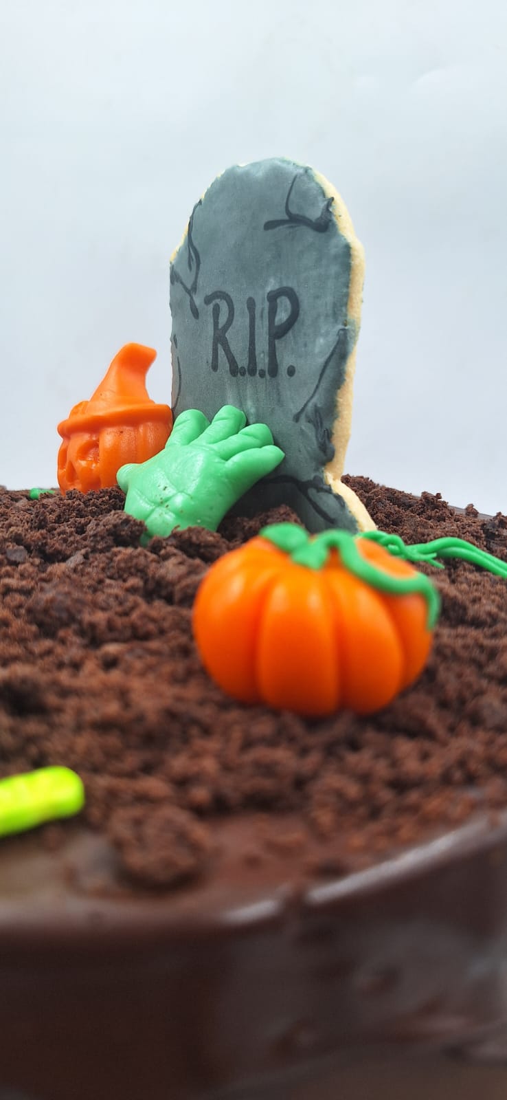 Torta diseño halloween sin gluten 10 a 15 personas - Imagen 3