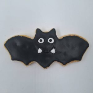 Galleta halloween muercielago sin gluten/sinlacteos